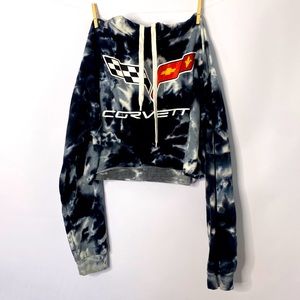 Corvett crop hoodie